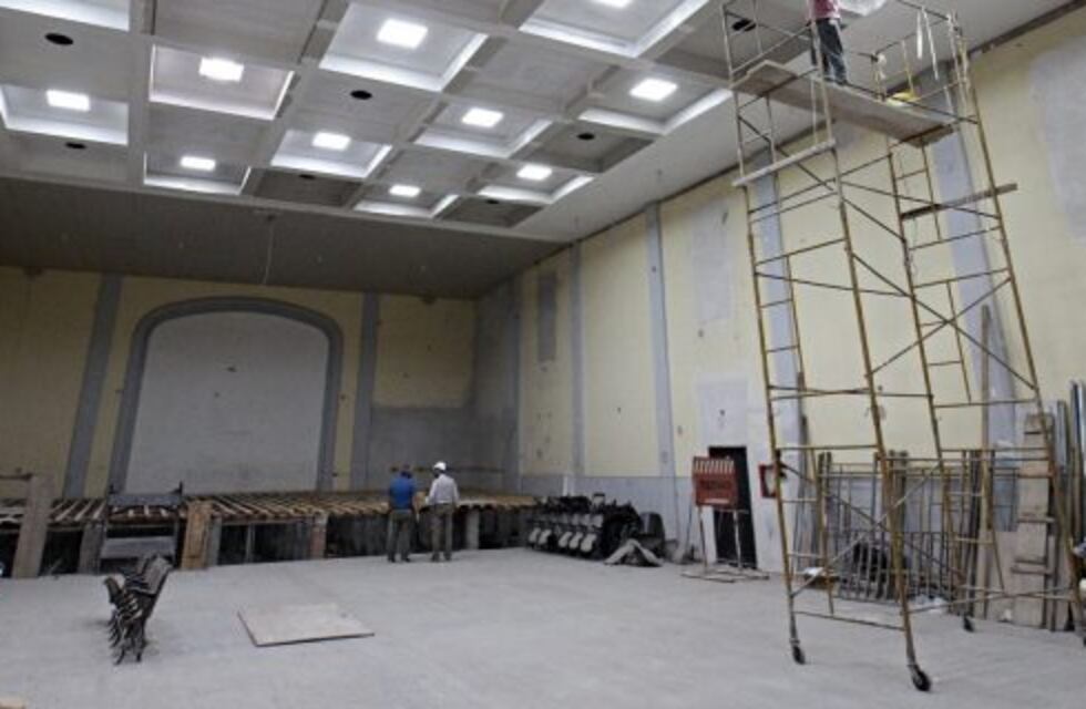 Avanzan las obras en el Centro Cultural sede de la Banda de la Policía de Entre Ríos