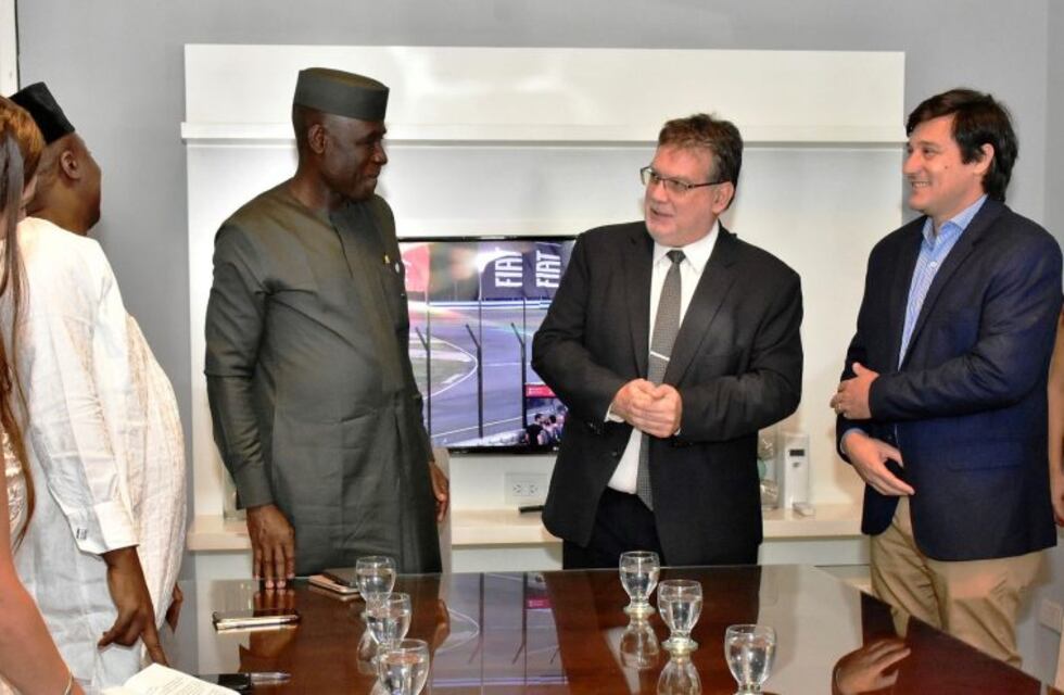 El embajador de Nigeria en visita oficial a Concordia