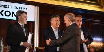 Alfredo Cornejo recibió un Konex\u002E