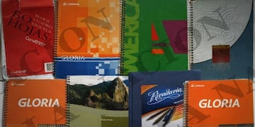 Los cuadernos donde el chofer de Baratta registraba las coimas\u002E (Fuente: La Nación)