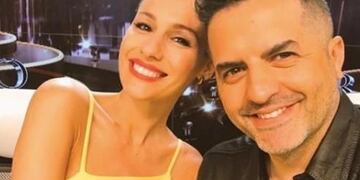 Pampita y ángel de brito