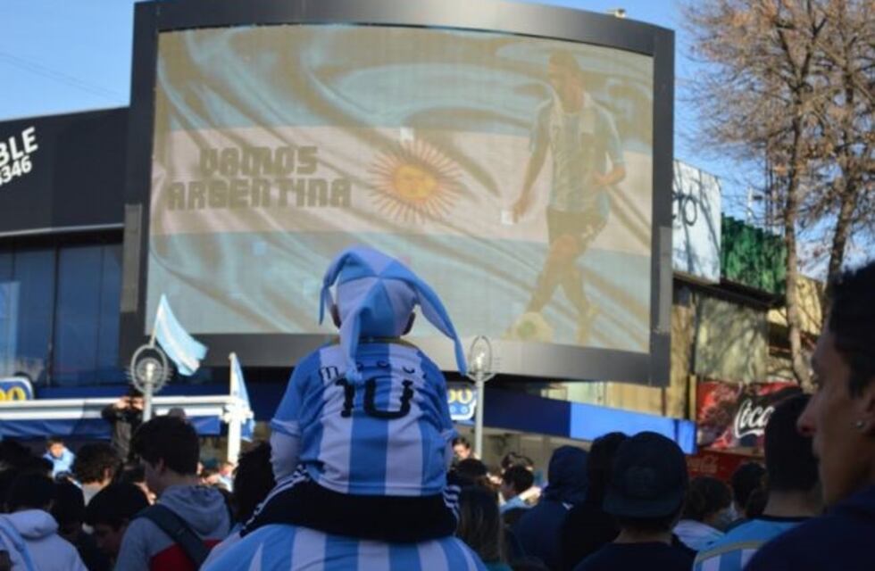 Fan Fest: Argentina contra Francia por pantalla gigante