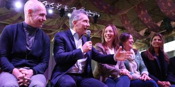 El presidente Mauricio Macri visitó un Centro de Primera Infancia (CPI) en el Parque Sarmiento\u002E (Presidencia de la Nación)