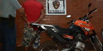 El detenido tenía en su poder un revólver calibre 22\u002E