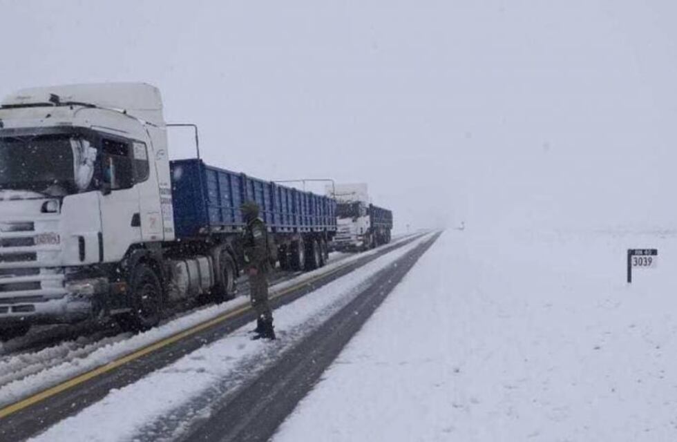 Alerta: lluvia y nieve podrían ocasionar cortes en las rutas del sur mendocino
