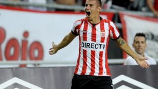 Carlos Auzqui, primer refuerzo de River. FOTO: DYN/SALVADOR SANTIAGO.