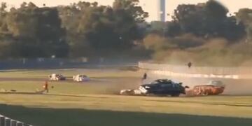 Accidente en el Autódromo de Buenos Aires