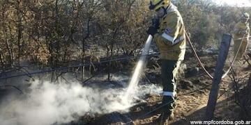 Incendio intencional en la Quebrada del Condorito: dos detenidos\u002E (Foto; Ministerio Público Fiscal)\u002E