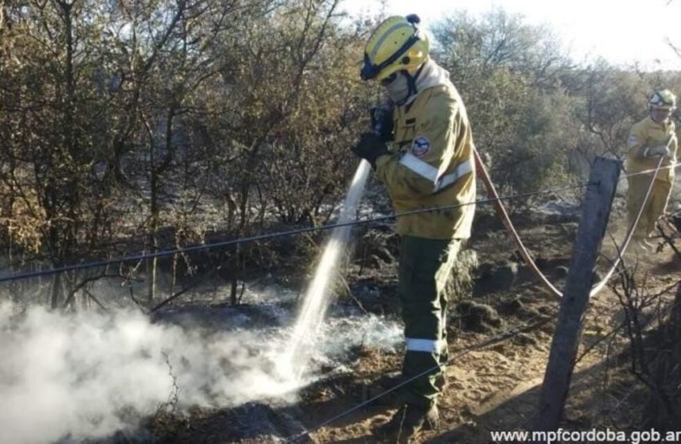 Dos detenidos tras un incendio intencional que puso en riesgo a la Quebrada del Condorito