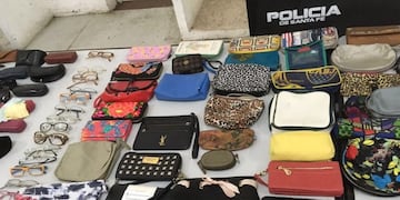 Elementos recuperados en el allanamiento al mechero\u002E