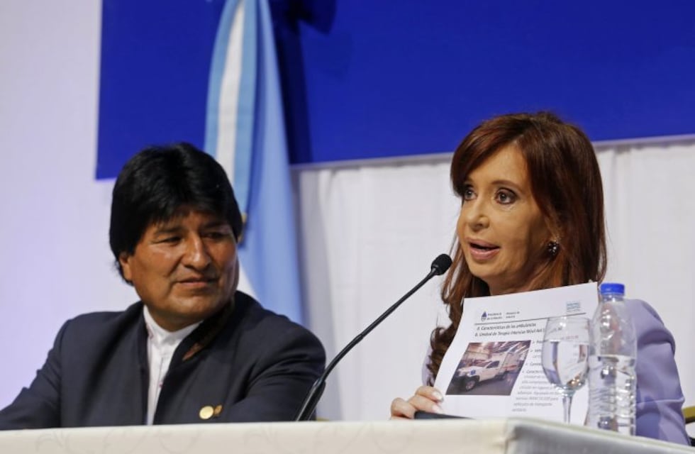 Evo Morales apoyó a Cristina Kirchner por la causa de "Los cuadernos de las coimas"