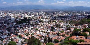 Vista de la ciudad de Salta (Web)