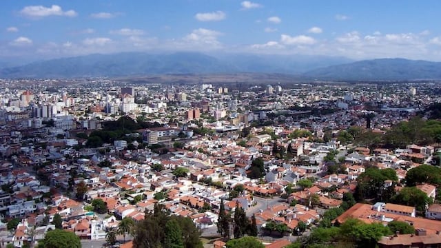 Vista de la ciudad de Salta (Web)