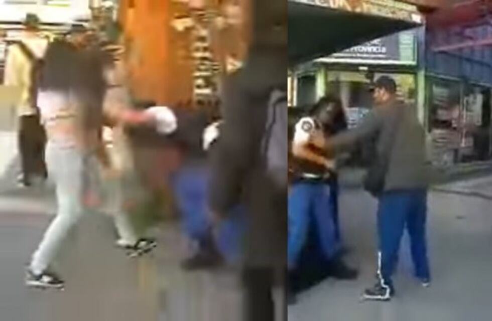 Vicente López: brutal golpiza de una "mechera" a una mujer policía