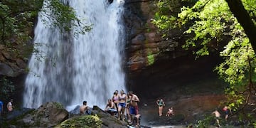 El Salto Berrondo fue uno de los lugares más elegidos de Oberá\u002E