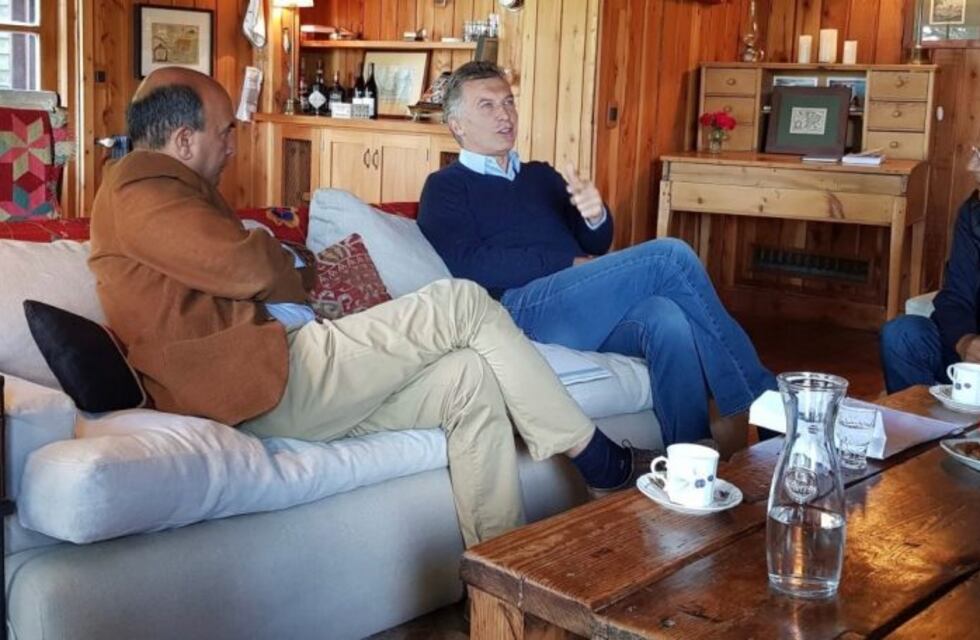 Mauricio Macri recibió a "Pechi" Quiroga en Villa La Angostura