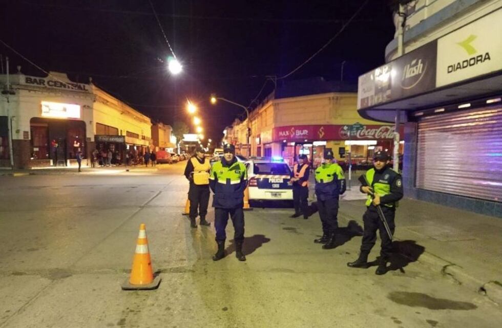 Mega operativo en Punta Alta a la madrugada