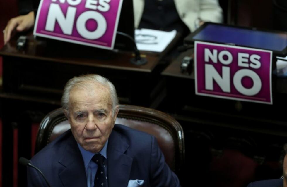 El expresidente Carlos Menem fue dado de alta