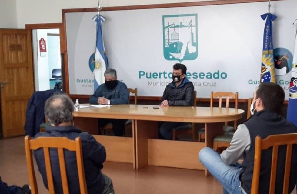El Intendente se reunió con el sector pesquero