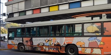 Los trolebuses quedaron guardados hasta que se completen las reformas\u002E (Prensa Municipalidad de Rosario)