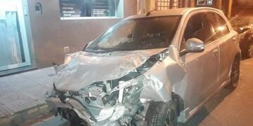 El accidente se produjo en Cassanello al 2200\u002E(Twitter)