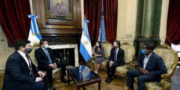 Sergio Massa se reunió con los enviados del FMI\u002E