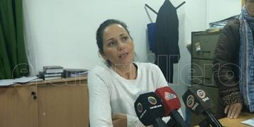 Virginia Palacios en conferencia de prensa\u002E