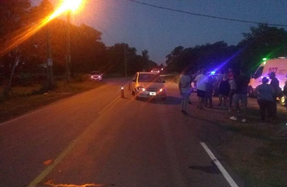 Bouwer: un peatón resultó herido al ser embestido por un automóvil