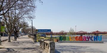 Costanera de Gualeguaychú - Así se vio en las últimas horas\nCrédito: Prensa MDG