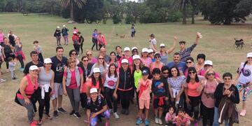 Con gran éxito se realizó la Caminata Rosa en Alta Gracia