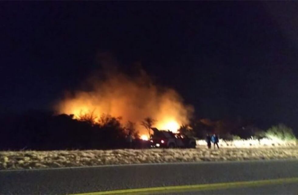Controlaron el incendio forestal en Villa Larca