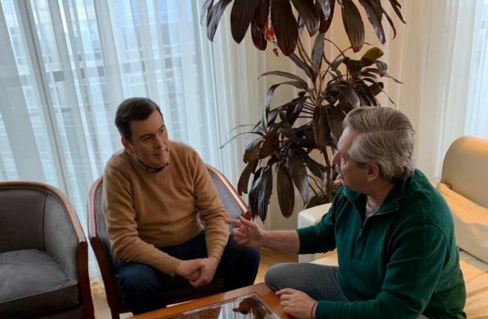 El gobernador Gerardo Zamora se reunió con Alberto Fernández