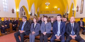 Acto en conmemoración por el 203° aniversario de la declaración de la Independencia argentina