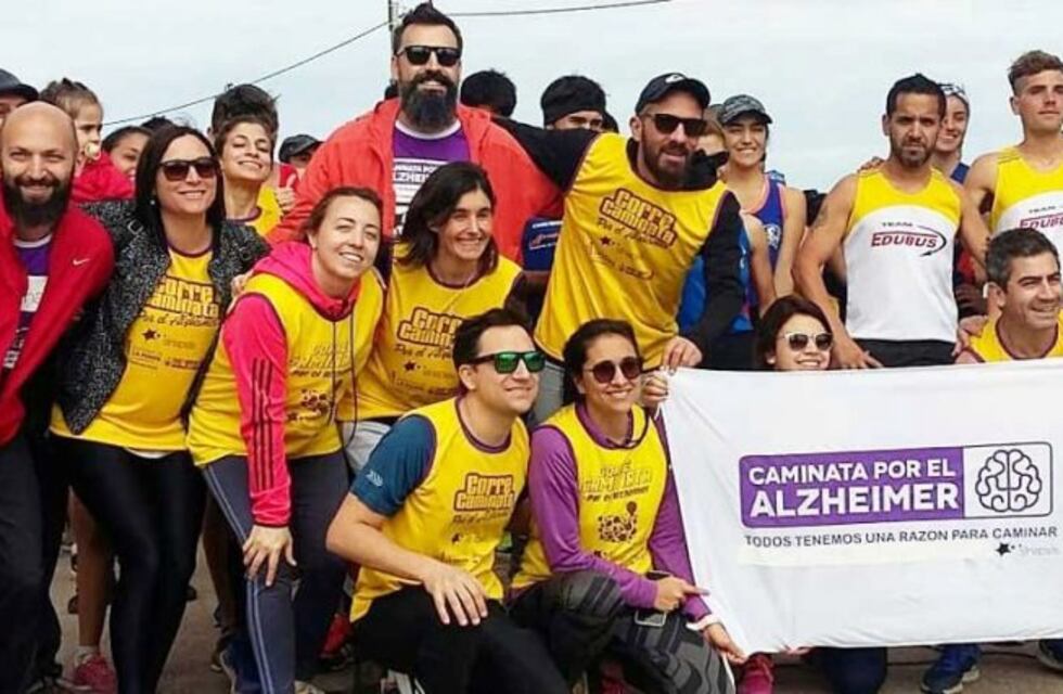 Correcaminata en la laguna de Santa Rosa para concientizar sobre el Alzheimer