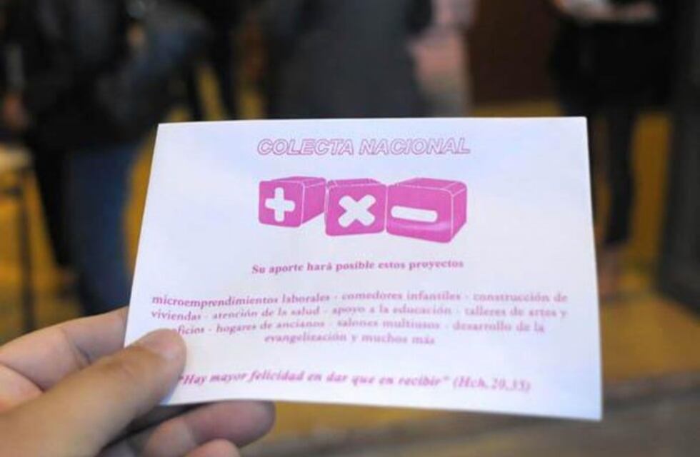Este domingo se realizará la Colecta Nacional Más por Menos en su 50° aniversario