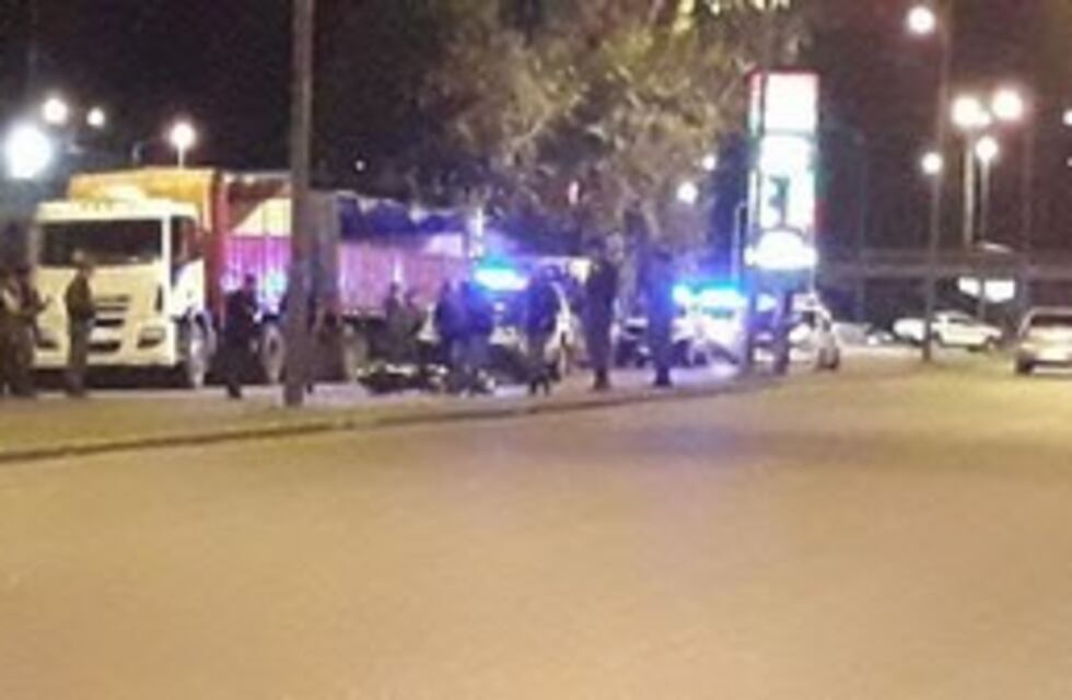 Intentó asaltar a un camionero y recibió un balazo en el abdomen