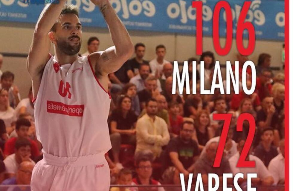 El Olimpia Milano se llevó el cuadrangular ante el Pallacanestro Varese