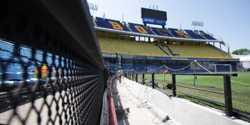 Obras en La Bombonera\u002E