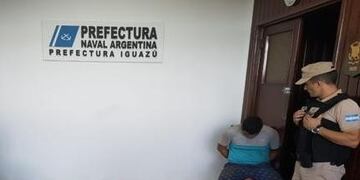 La Prefectura Naval Argentina incautó 70 kilos de marihuana en Iguazú\u002E