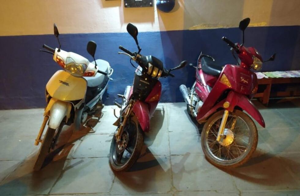 Cayeron miembros de una banda que robaba motos y adulteraba su documentación