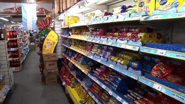 Un supermercado chino fue asaltado