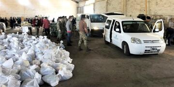 Donan carne para familias carenciadas (Diario Textual)