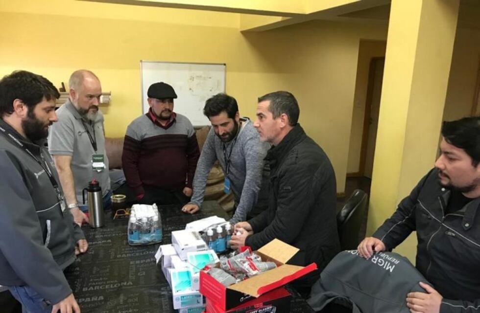 Entregaron elementos de bioseguridad en el Paso de Integración Austral