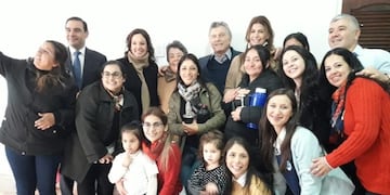 Mauricio Macri visitó a emprendedoras correntinas