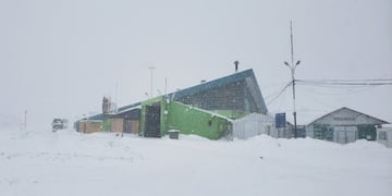 Temporal en alta montaña\u002E Mendoza