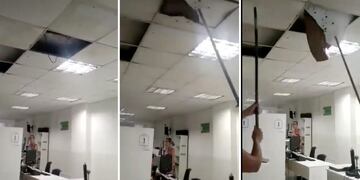Video: denuncian graves problemas edilicios en el Registro de las Personas