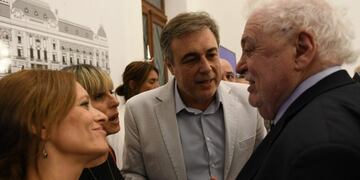 Brenda Vimo, María Elena Infeld Luis Castellano Ginés González García