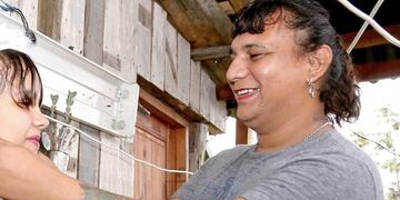 Abigail Fleitas trabaja como promotora de Salud y además encabeza un merendero en el patio de su casa\u002E