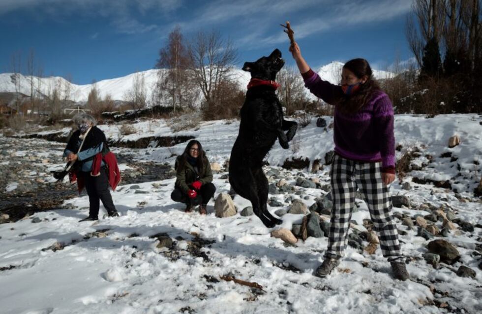 Mendoza disfruta de la nieve en Malargüe, Potrerillos y el Valle de Uco