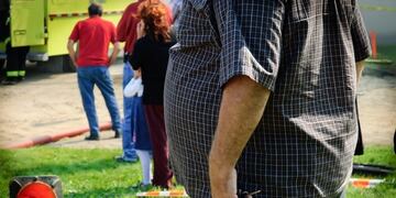 13/03/2019 Hombre con obesidad\u002E Sobrepeso\u002E Barriga ESPAÑA EUROPA MADRID SALUD IMEO